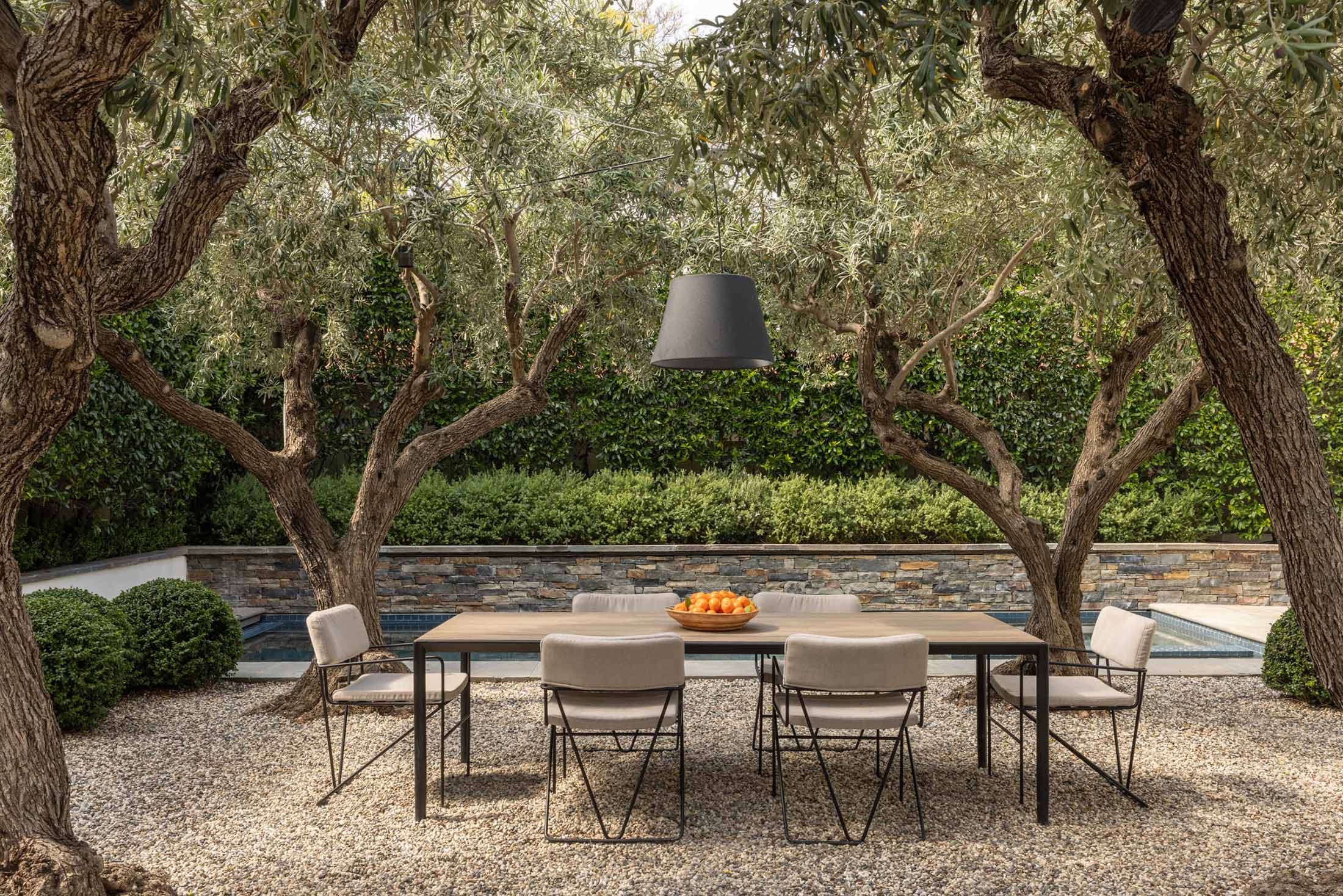 Outdoor Dining | Jack Haley Exterior | Eco-Luxury Landscape Architecture + Design | Westside Los Angeles