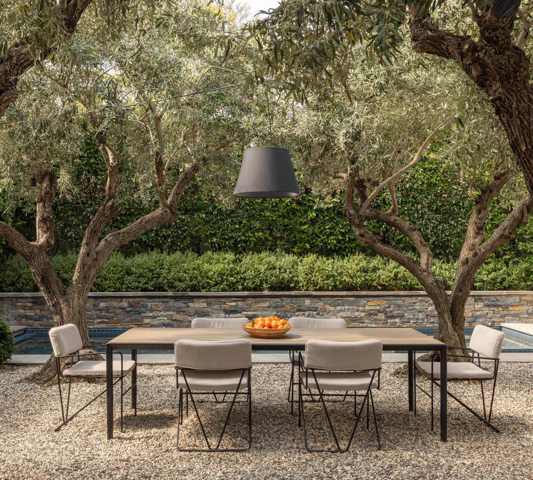 Outdoor dining | Jack Haley Exterior | Eco-Luxury Landscape Architecture + Design | Westside Los Angeles